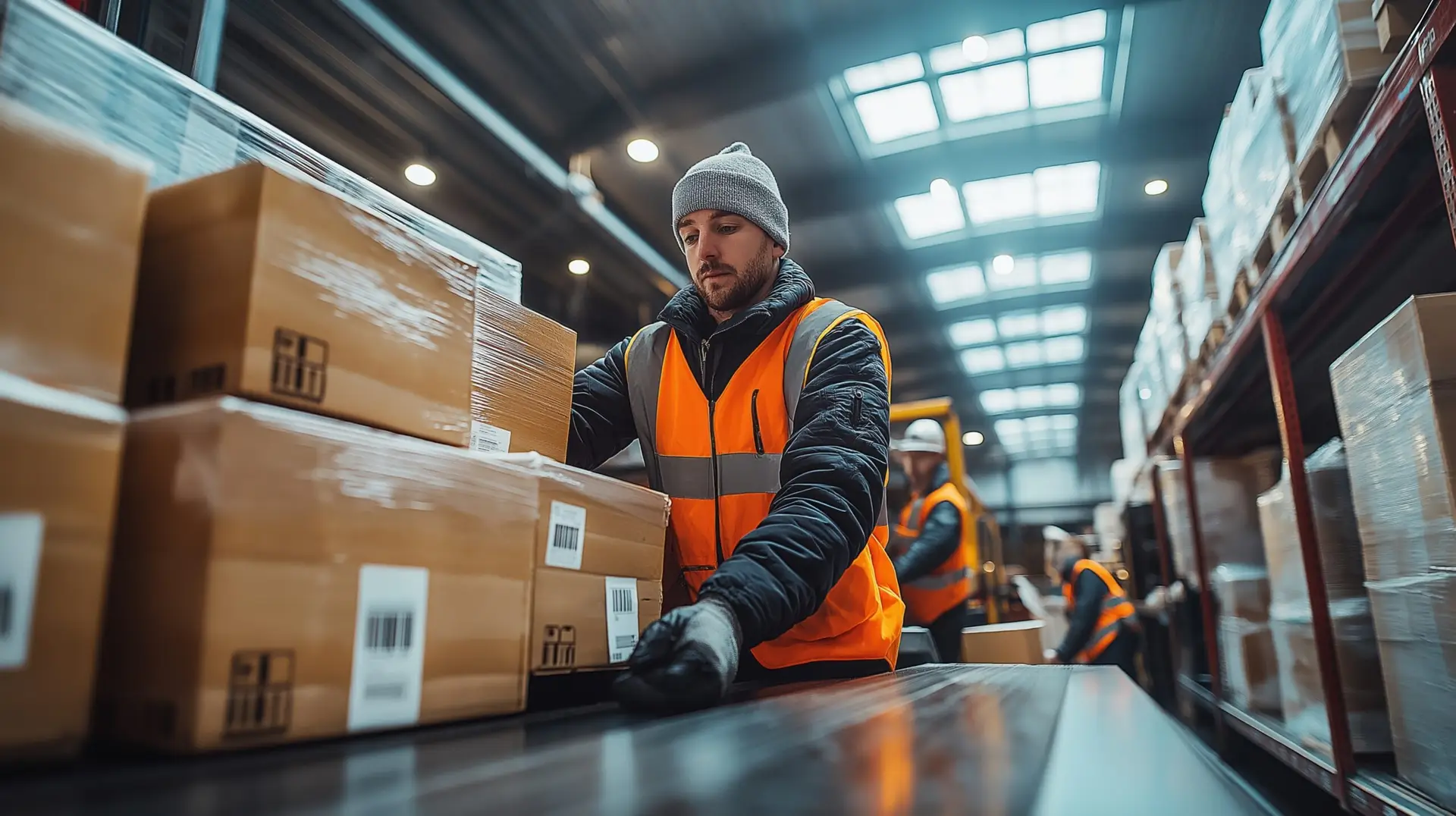 LED Lighting at a Logistics Facility