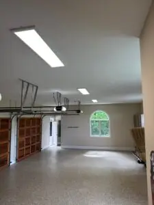 Garage Lighting installation
