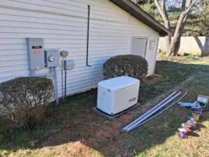New residential generator install.