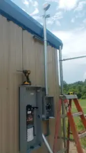New panel installation - Work in progress.