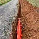 Digging Trench for Wiring - Commercial Electrical - Western North Carolina
