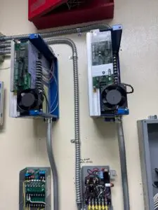 Wiring for fuel station installation - Work in progress