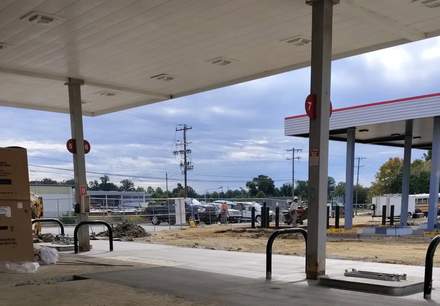 Electrical Buildout Fuel Station Western North Carolina