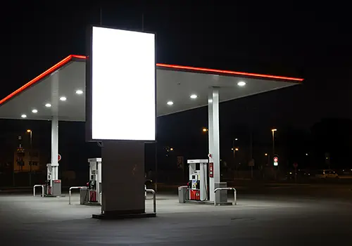 Fuel Station Signage - Western North Carolina
