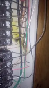 Electrical Panel after Lightning Strike