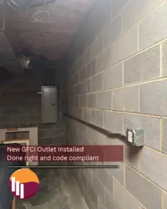 New GFCI Installation - Western North Carolina